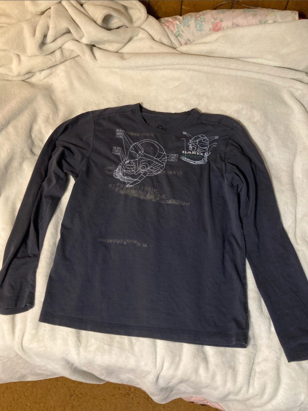 Oakley black Long Sleeve cool Graphic